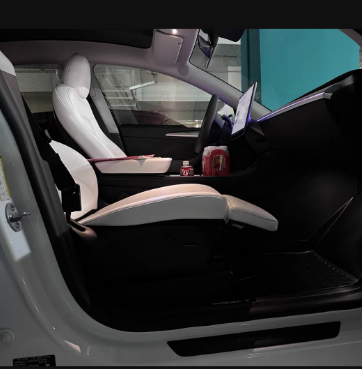 女王脚托-白色-装车图